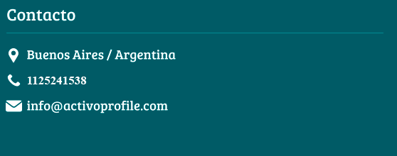 contacto footer